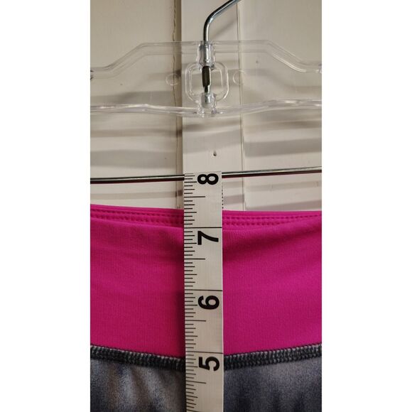 Xersion Girls Cropped Pink and Black Leggings Small - Picture 8 of 9